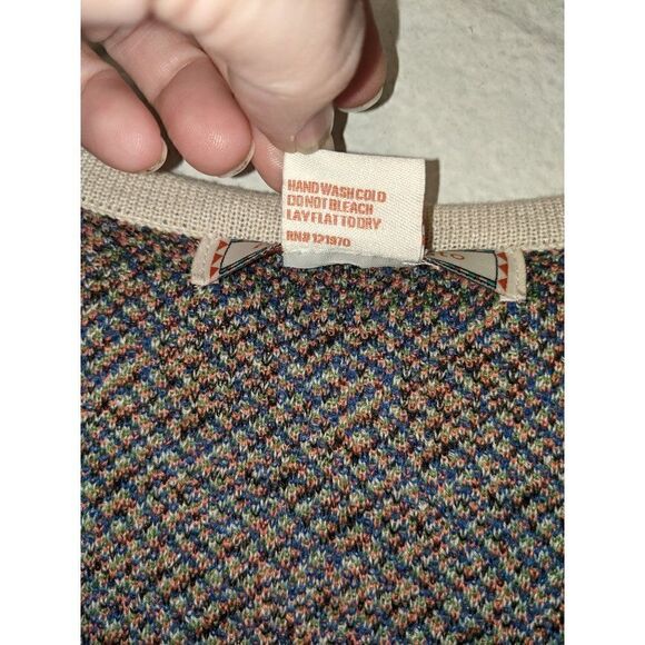 Flying Tomato Women's Three-Quarter Sleeve Geometric Printed Knit Dress Sz M - Picture 5 of 14